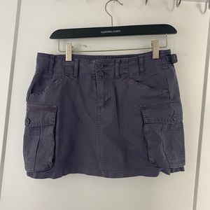 NWOT Brandy Melville navy cargo skirt